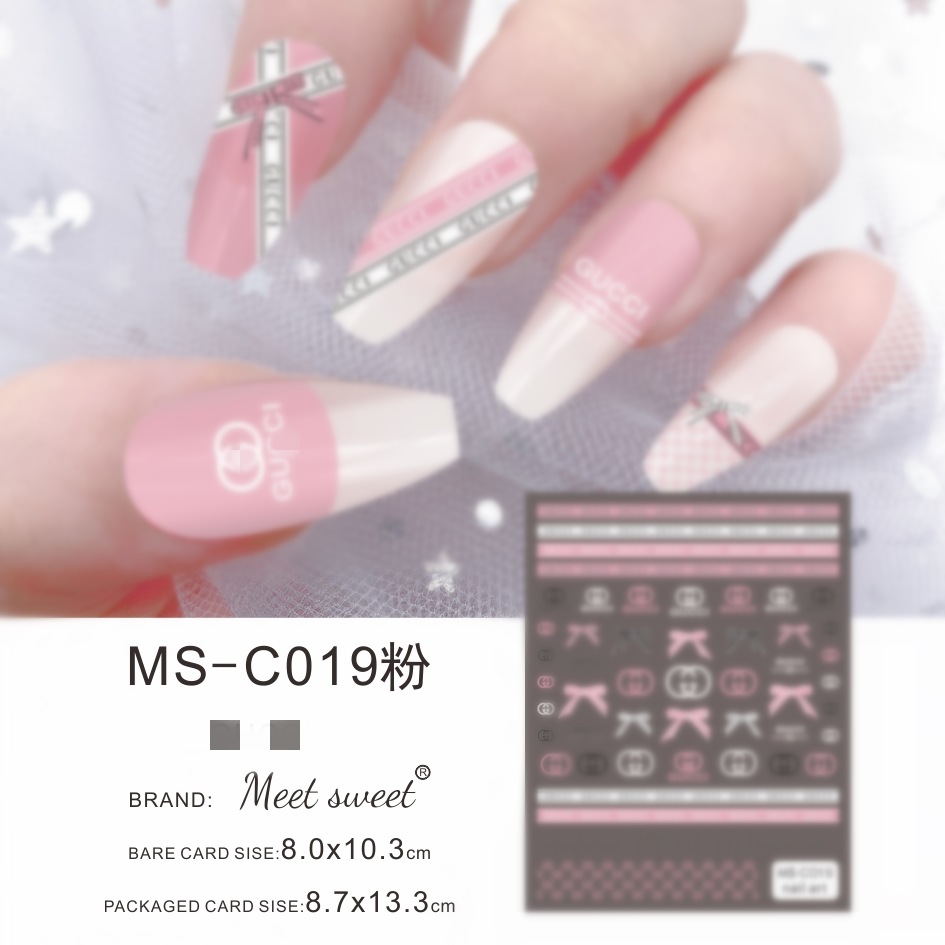 MS-C019の粉のグーの蝶結びのcci