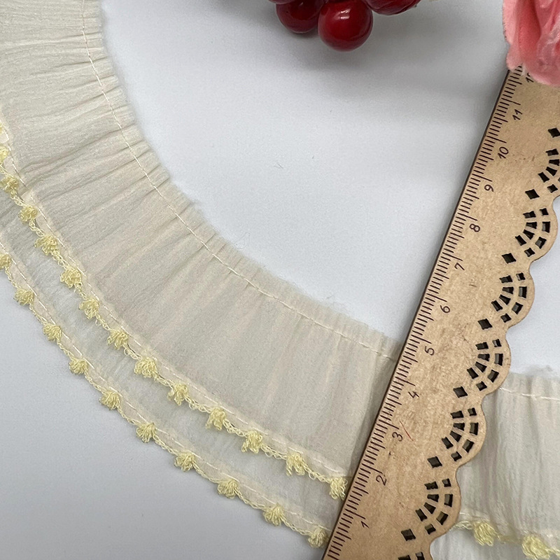 二重層のピンクと黄色のエッジ