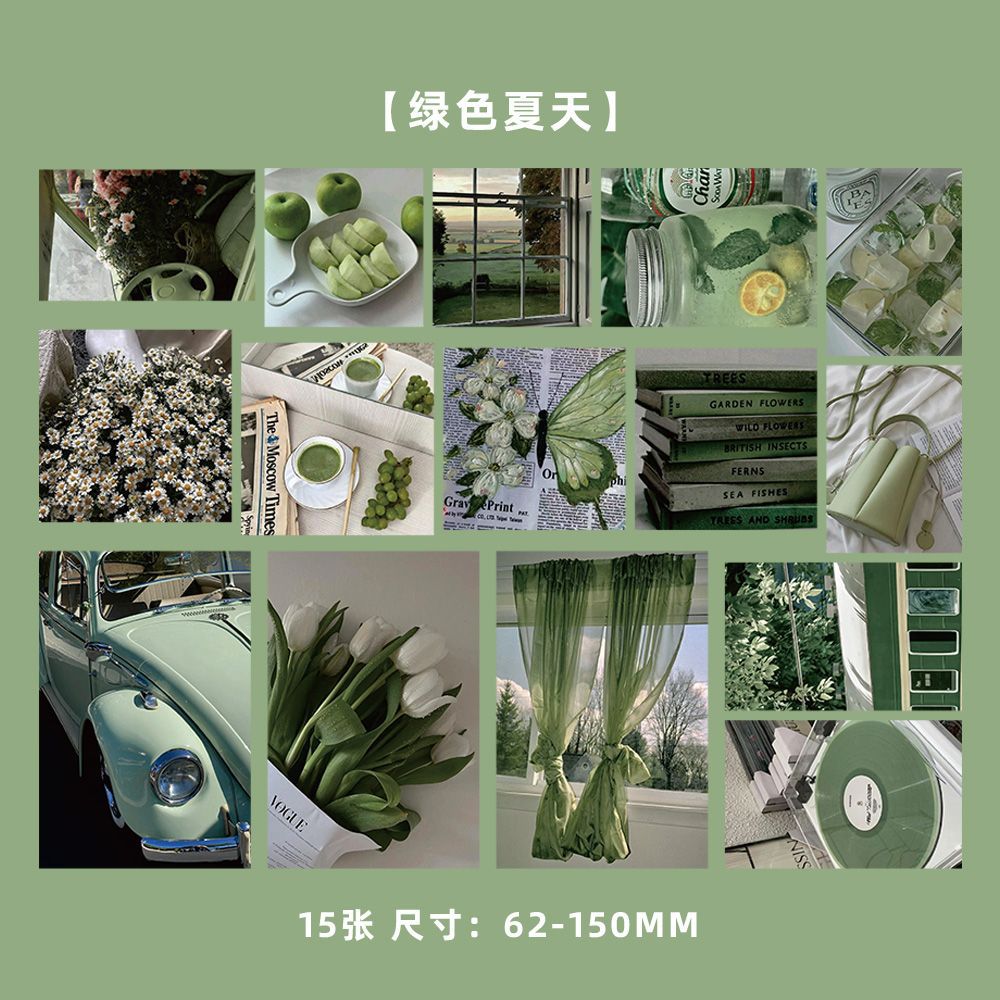 QH302 グリーンサマー-15枚