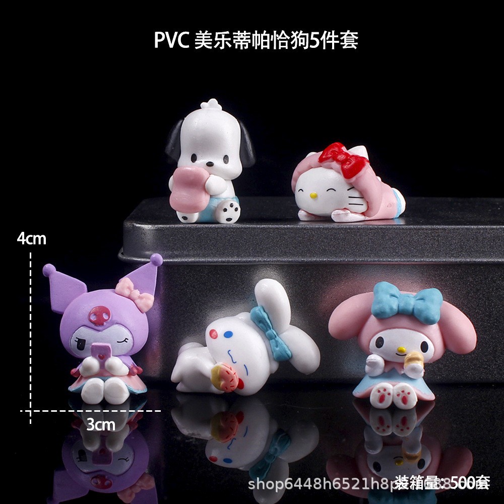 Pvc美楽ティパチャ犬5点セット