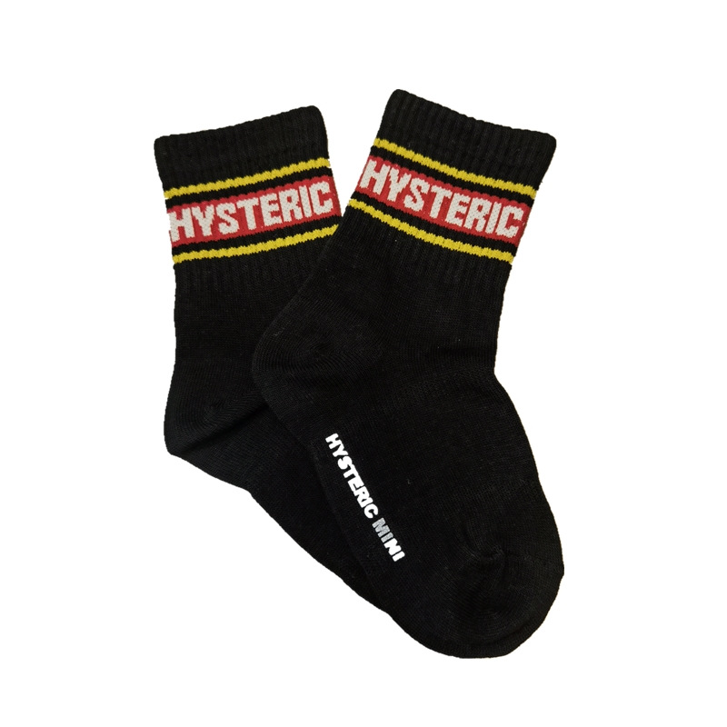 ブラックイングリッシュHYS滑り止めミッドカーフソックス