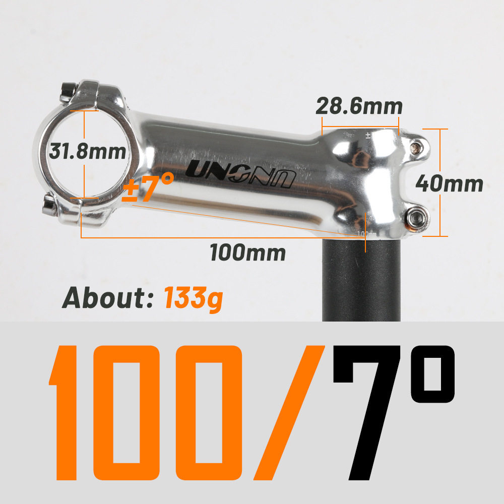 7度/シルバー/100MM