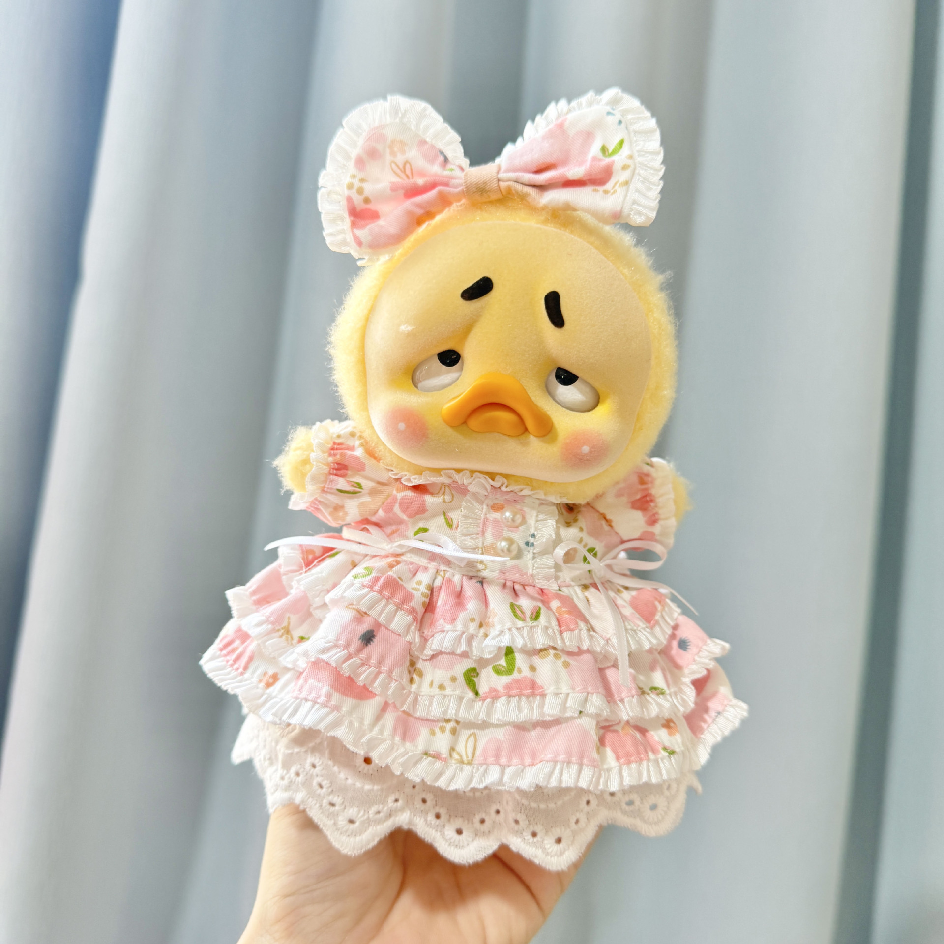 20cm ピンクフライングフラワースカート3点セット