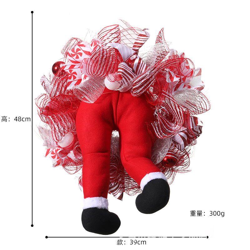 逃げる精霊の花輪