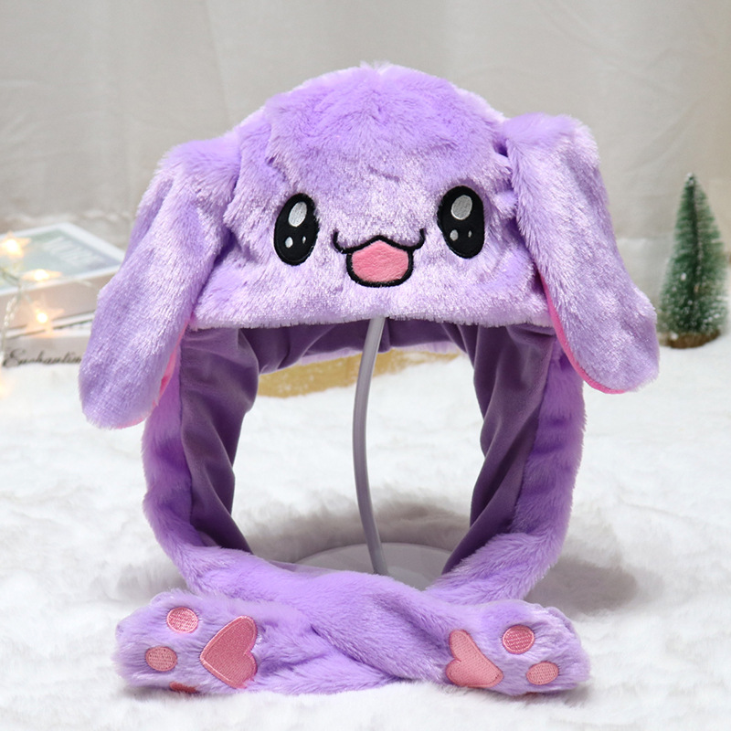 紫のウサギ