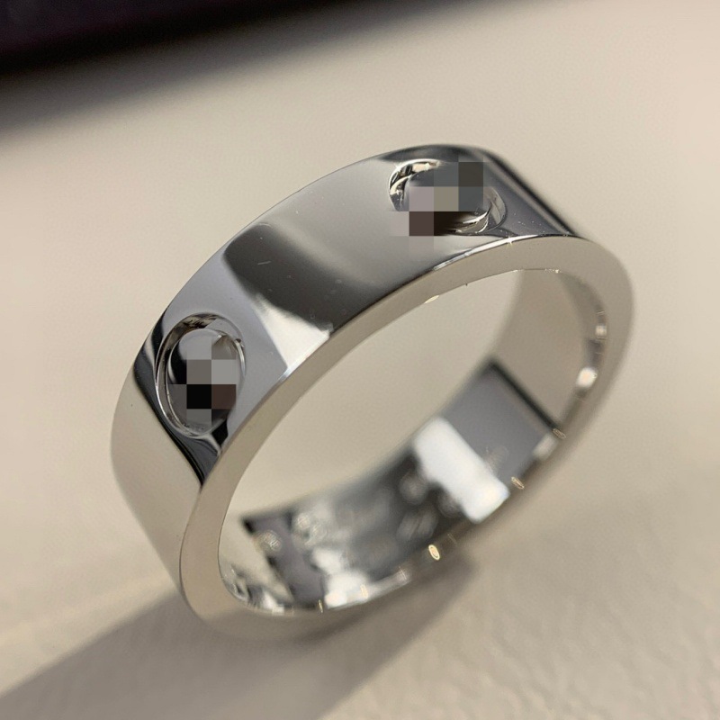 6mm ダイヤモンドなし（ホワイトゴールド）