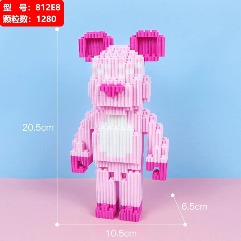 中サイズの氷粉暴力熊