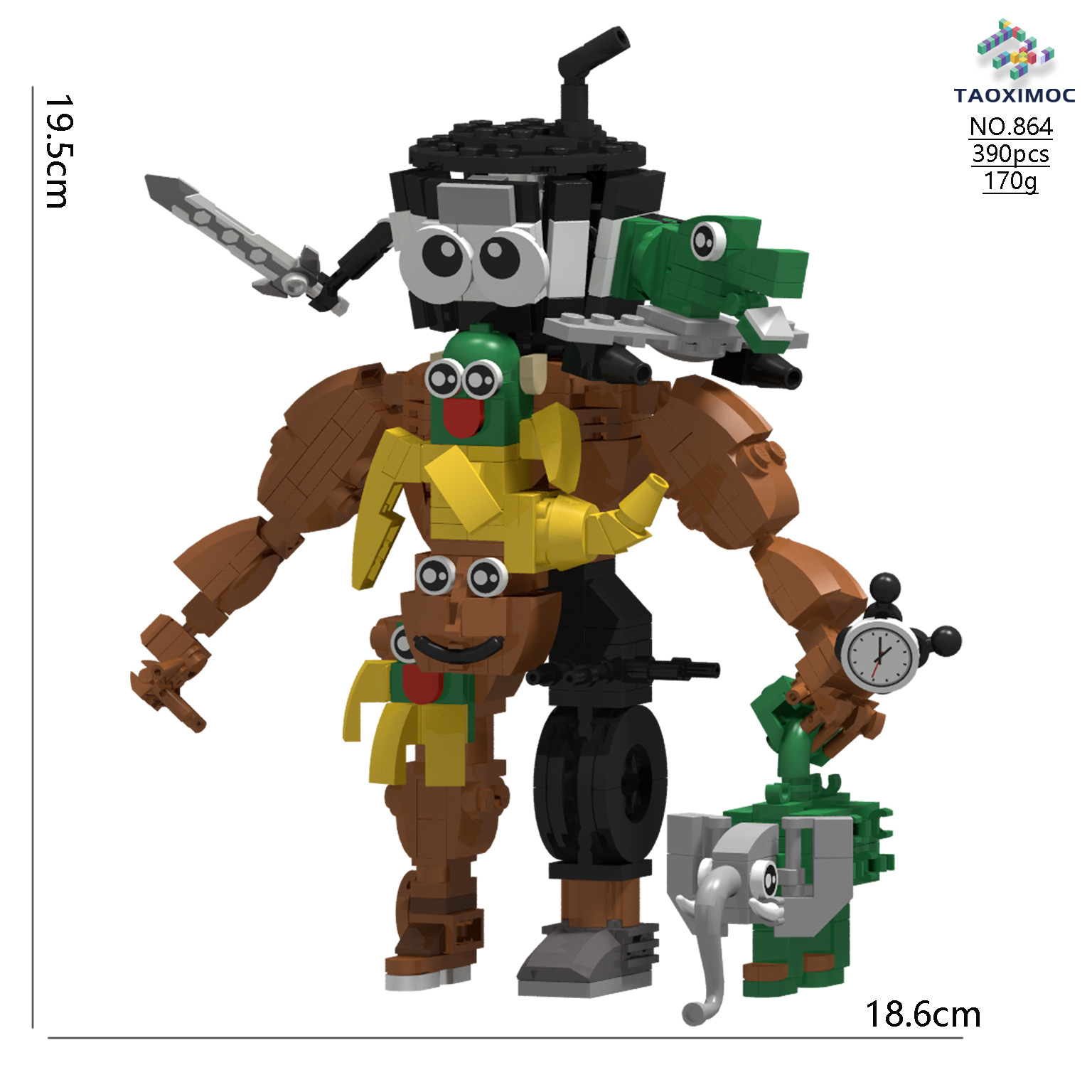 【在庫あり】864	山と海のクラシックフュージョンモンスターCスタイル