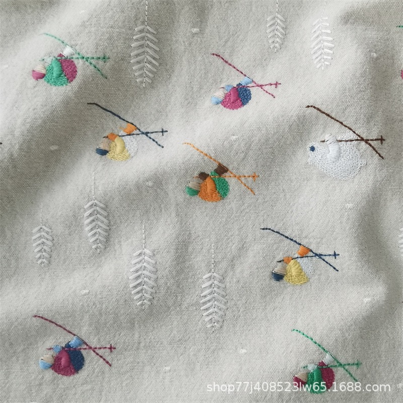 E20231mカラー(ドア幅125cm、綿70%、麻30%)