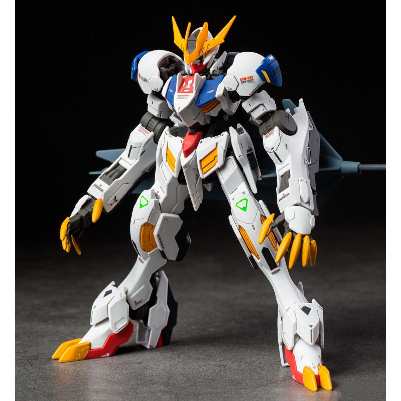 モデルのみ - バルバトス狼王 + 武器 + スタンド