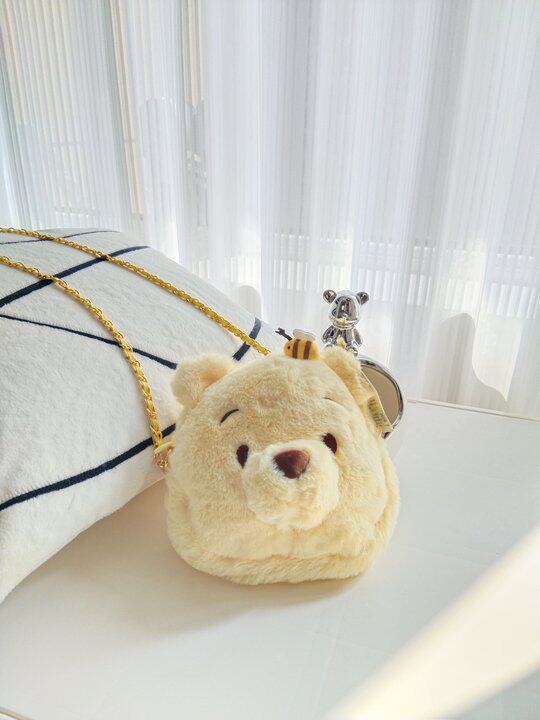 Bee Pooh チェーンバッグ - イエロー