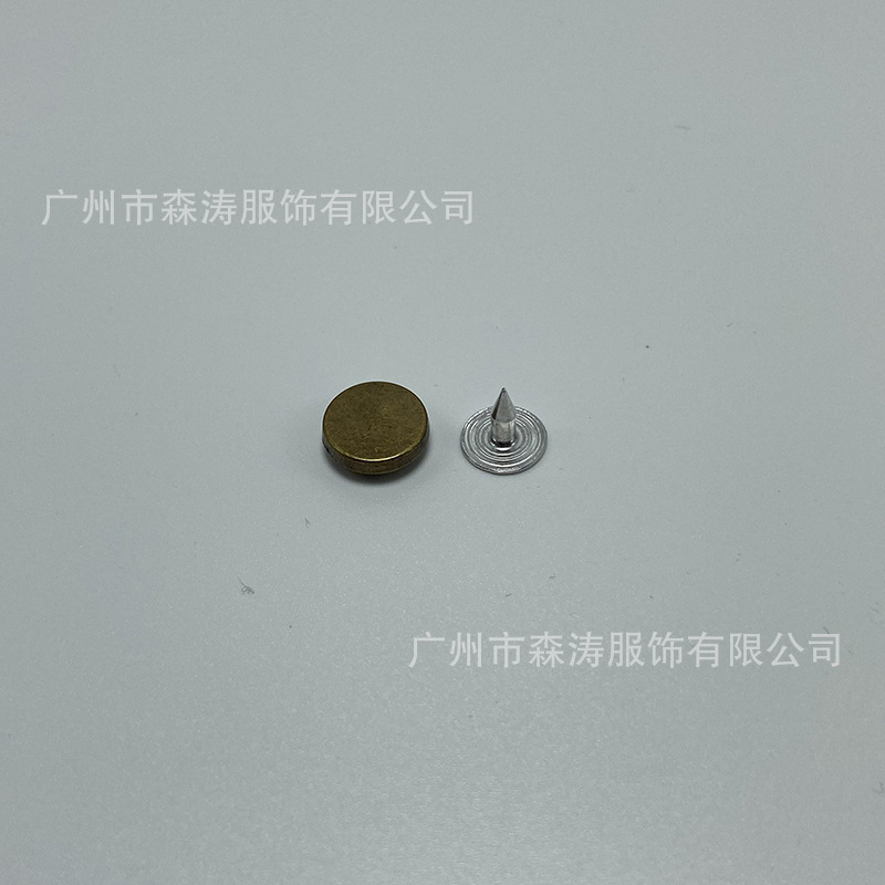 8mm*フラットネイル*ブロンズ