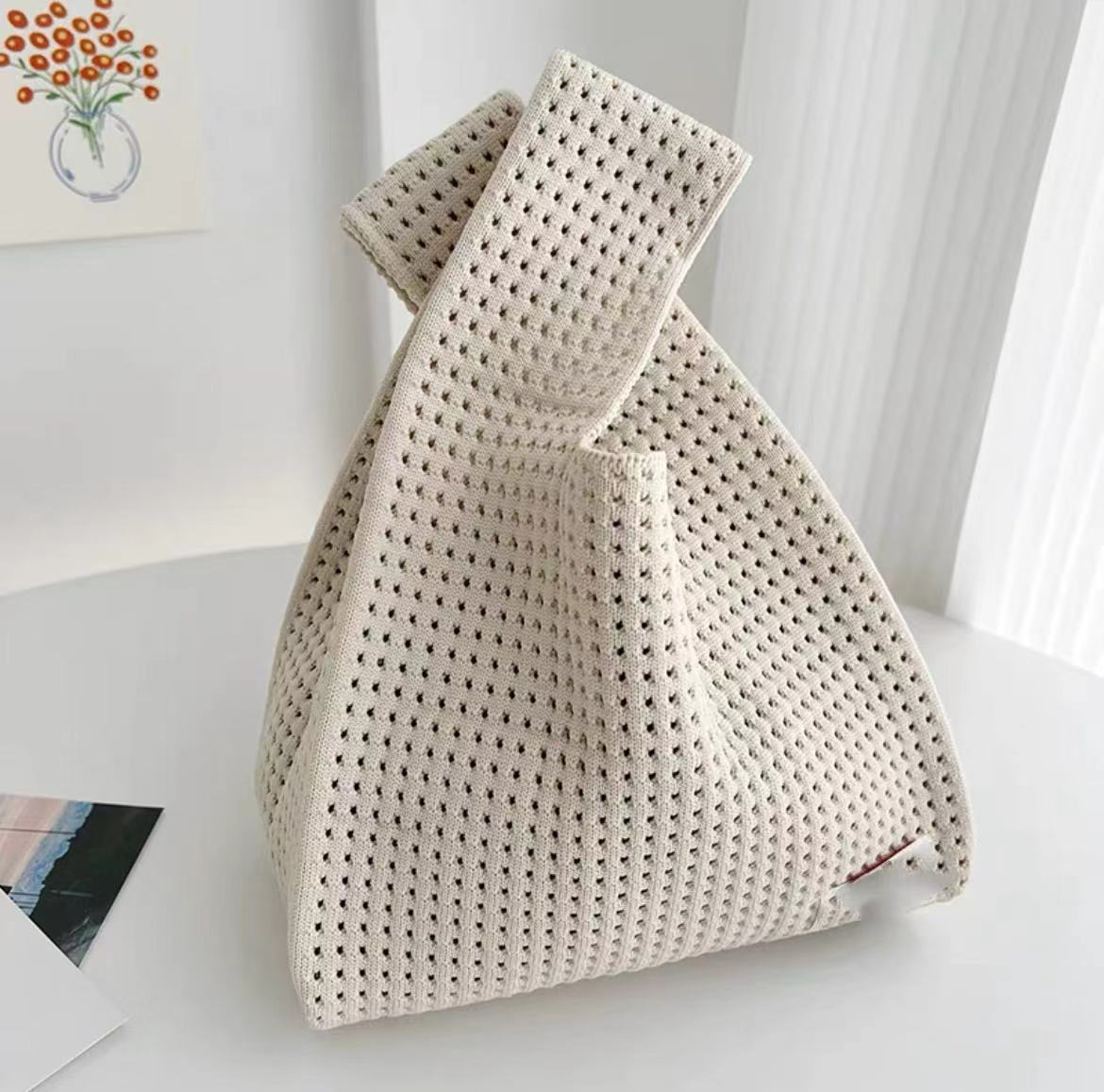 【中空バッグ】ベージュ中空