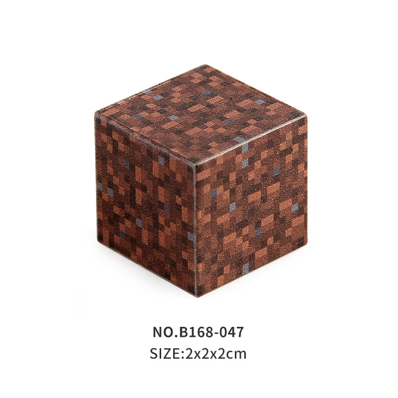 B168-047 マグネットブロック 土 バルク 2cm4.7g