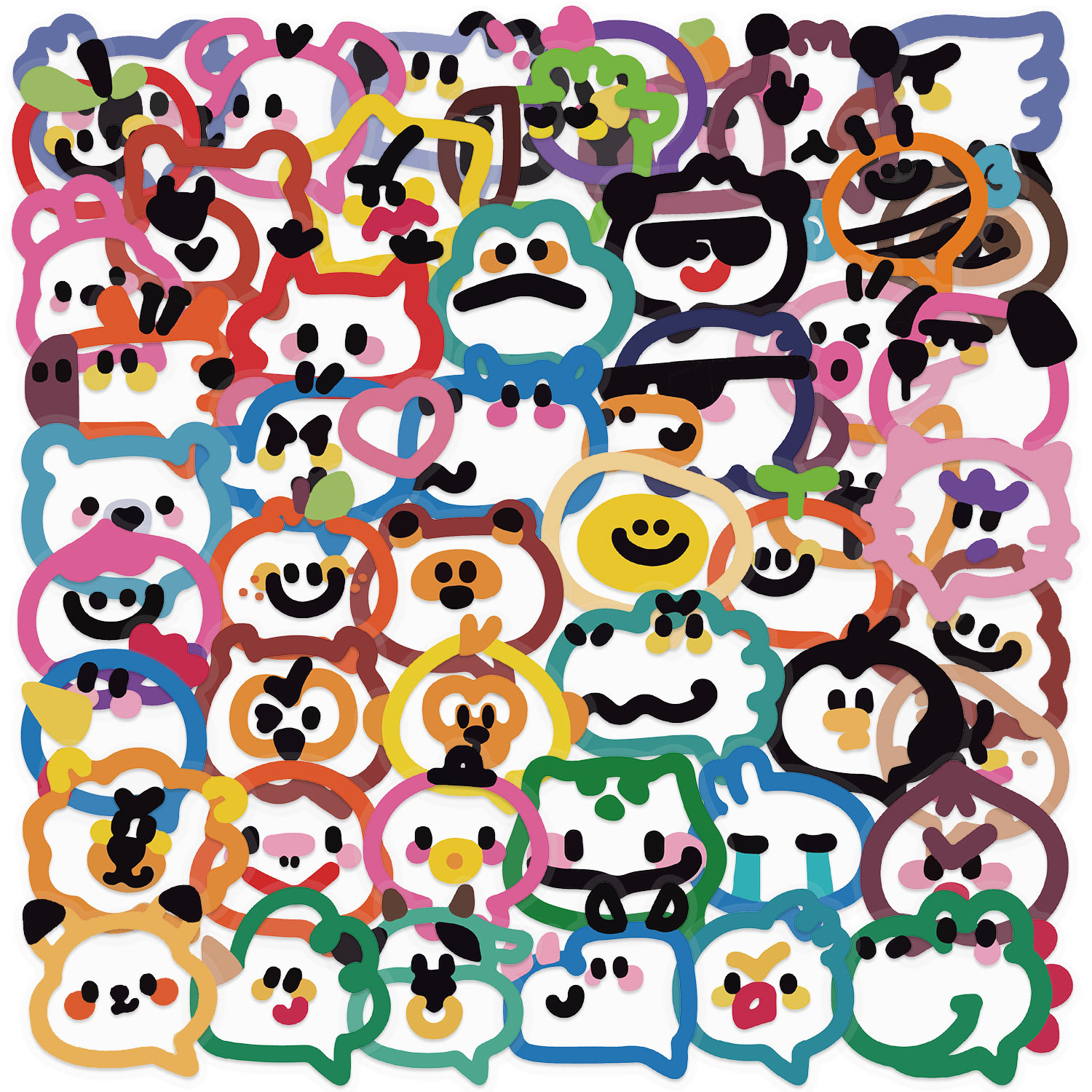 かわいいバブル 50個 SLP044