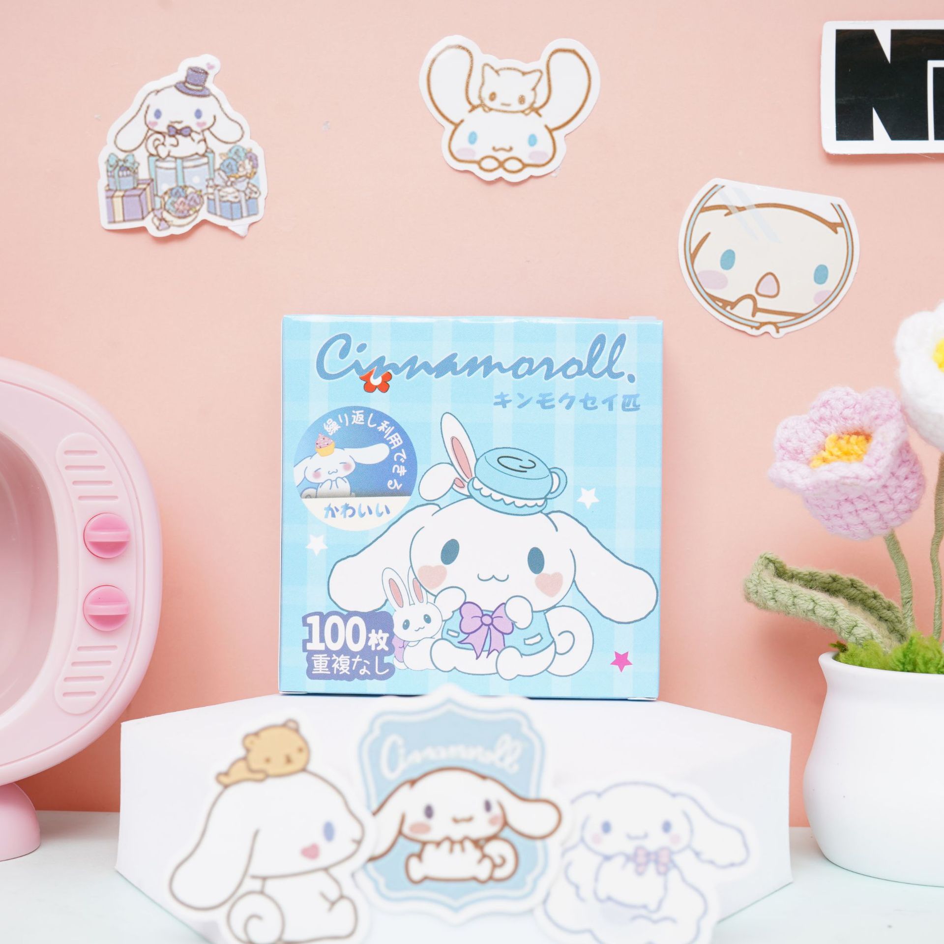 シナモロールステッカーギフトボックス