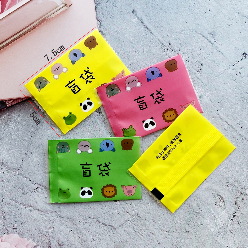 5×7.5cm ブラインドバッグ 3色ミックス