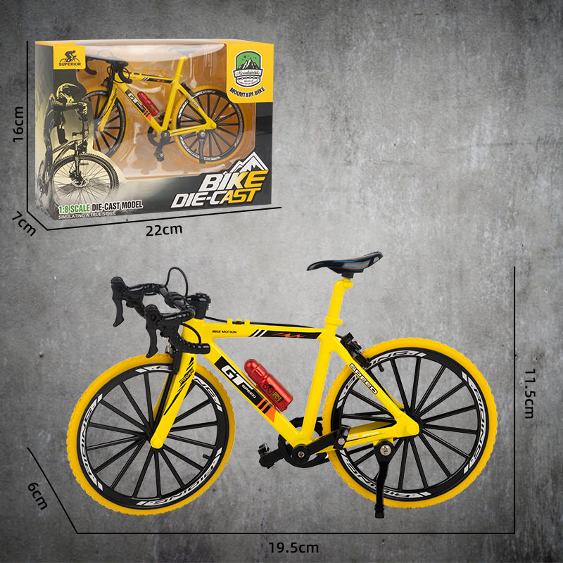 【ウィンドウギフトボックス】ベントハンドルロードビークル(イエロー)