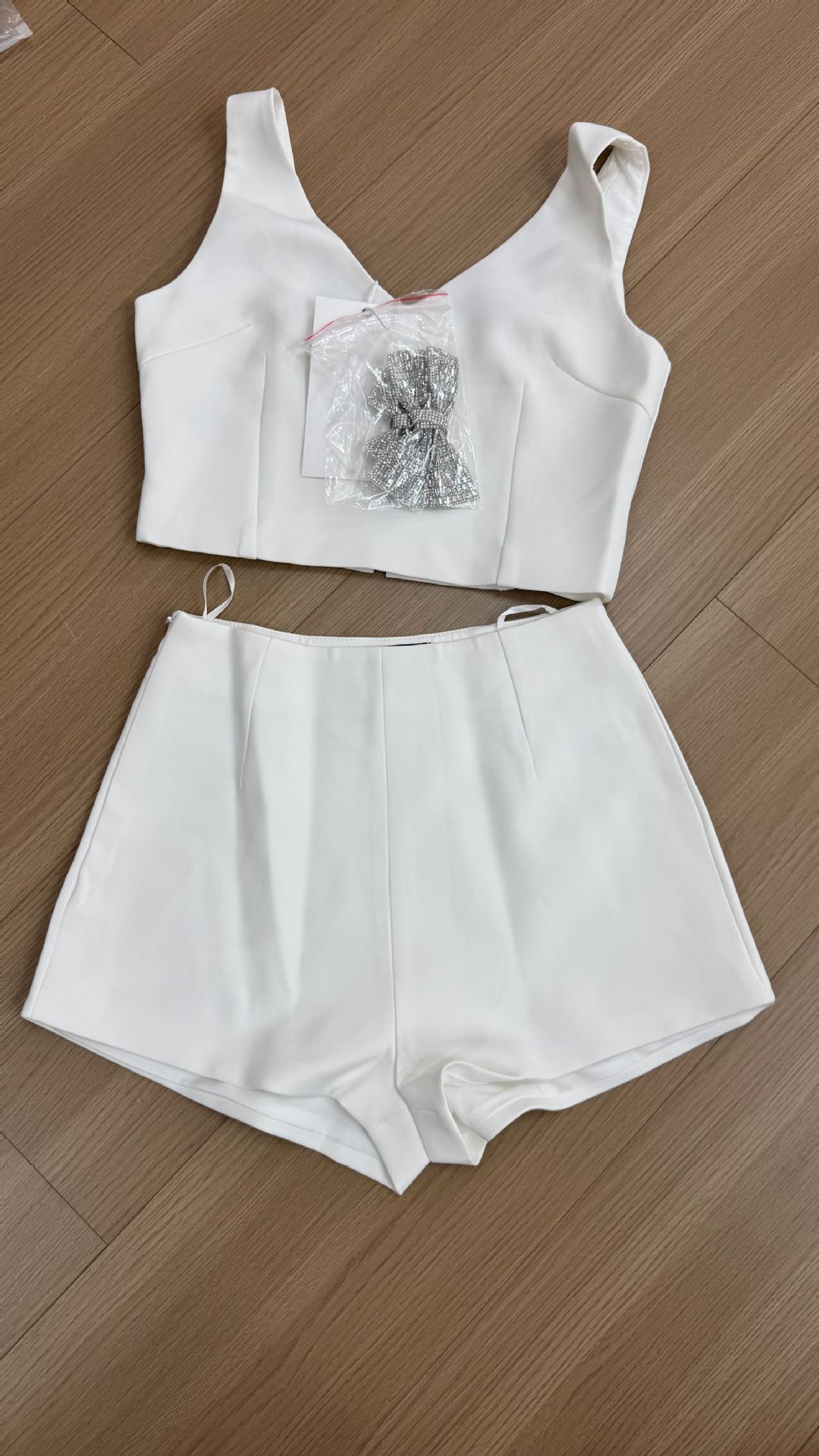 Xiaoxiangfeng ベストとショーツのスーツ