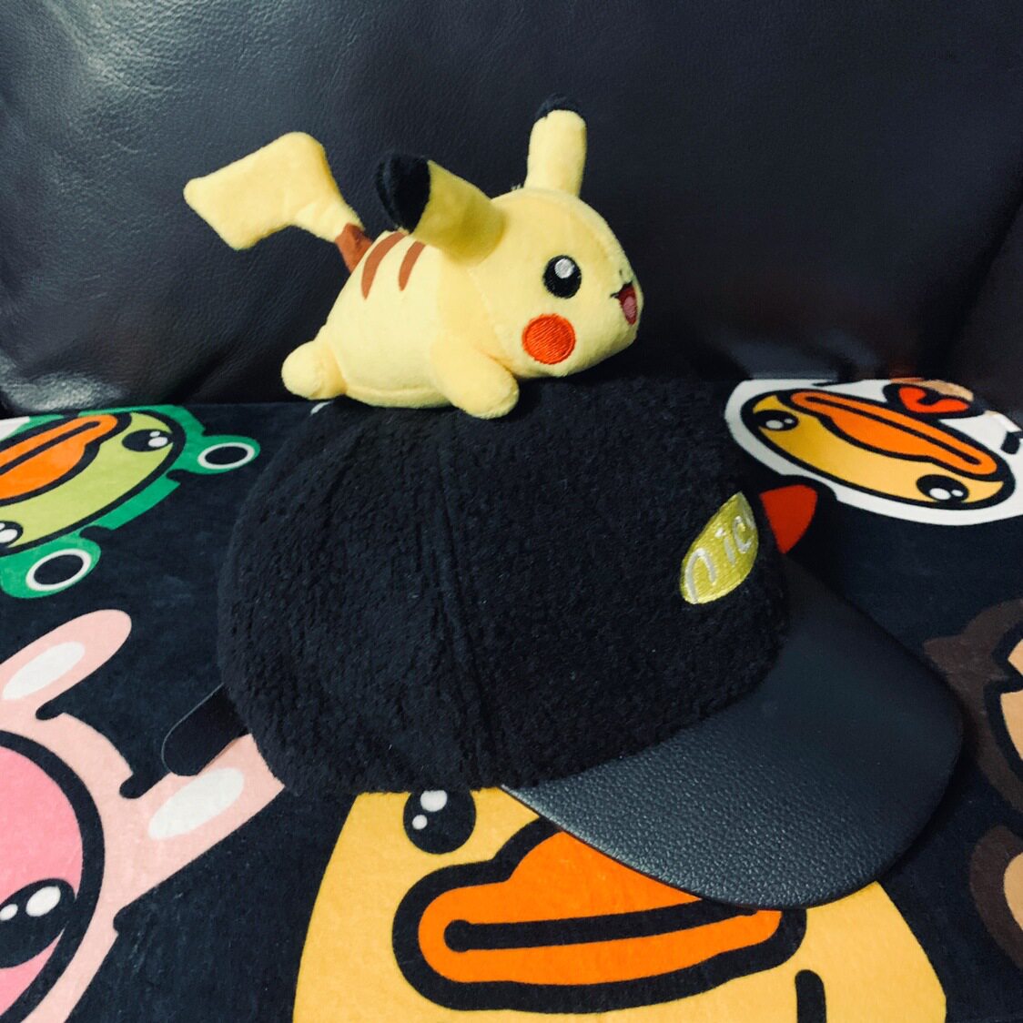 ブラックキャップpカチューシャ