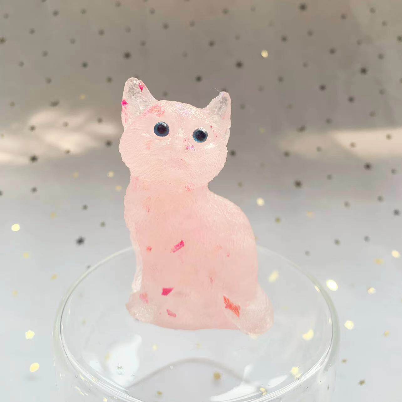 カラフルなローズクォーツ