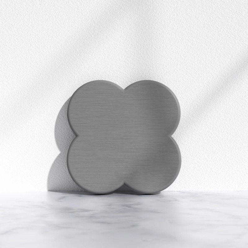 リトルクラウド - ミディアムグレー (10*10*0.9cm)