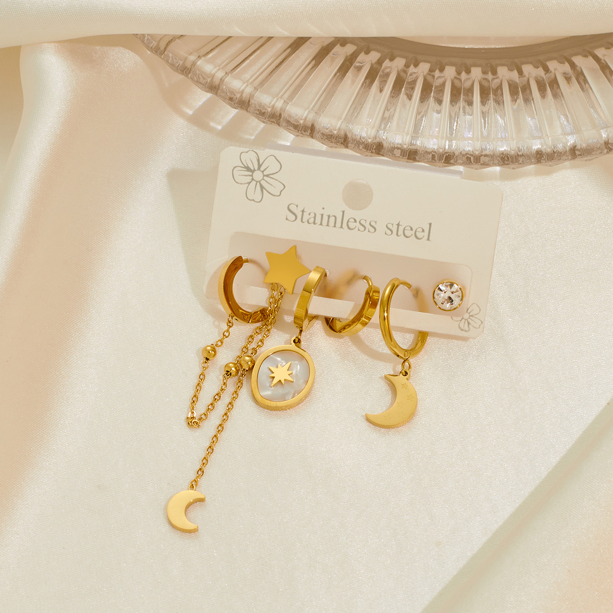 ムーンスターセット(高品質チタン鋼金メッキ)