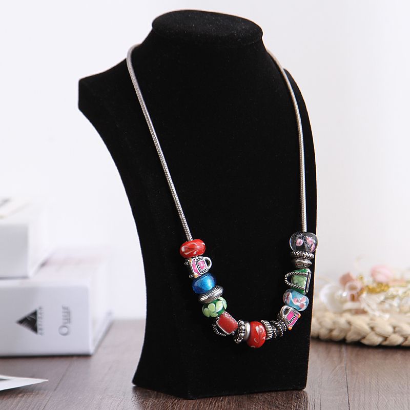 H型 高さ20cm ブラックベルベット