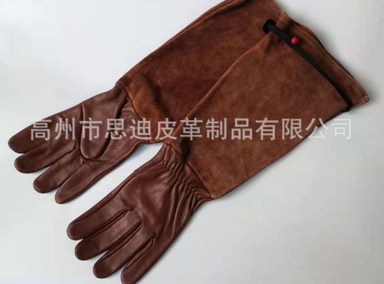 特別オファー不良品処理 45CM ブラウンシープスキン噛みつき防止と刺し傷防止