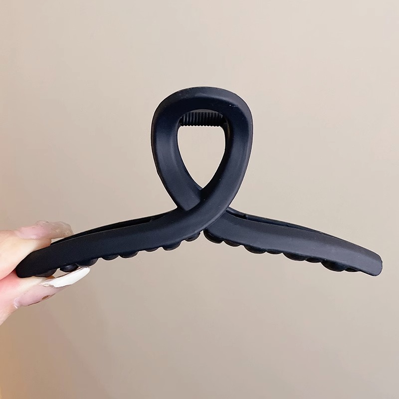 46 # 特大号黒と字のクリップ約13cm