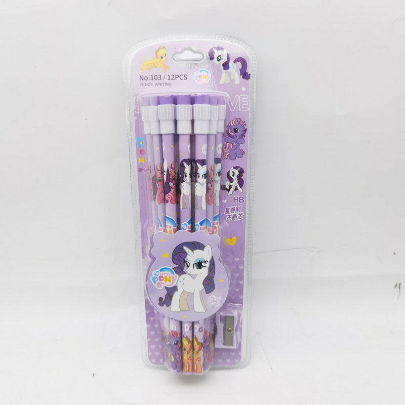 ポニーポーリー鉛筆紫