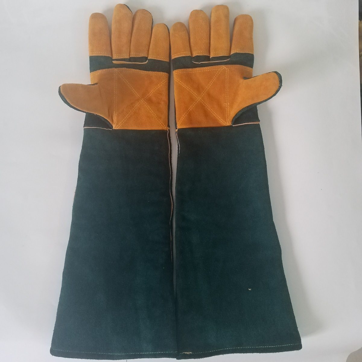 60cm 5本指の厚い牛の二層の皮