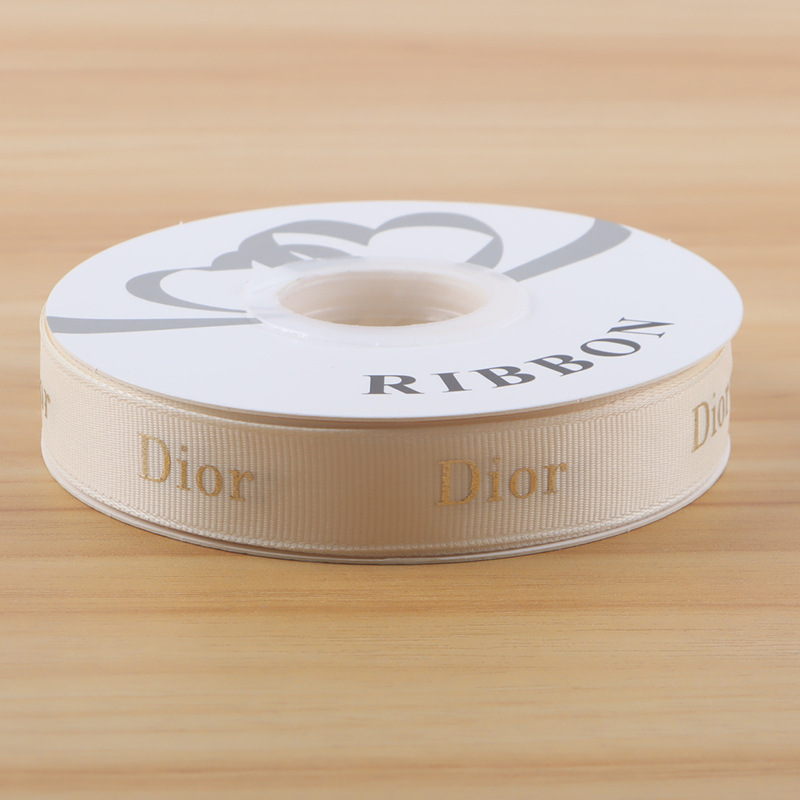 オフホワイト【Dior】2cm幅×32ヤード/巻