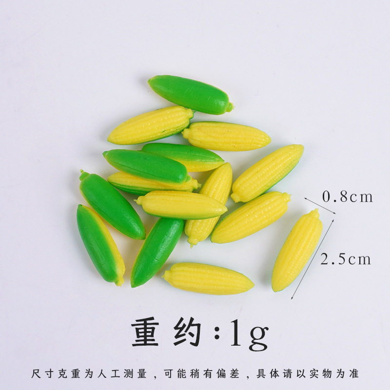 皮付きトウモロコシ穂軸2.5cm 1本