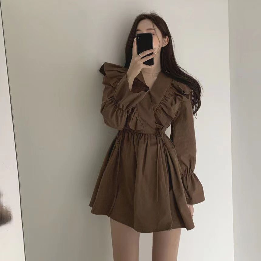 ブラウンドレス 10022