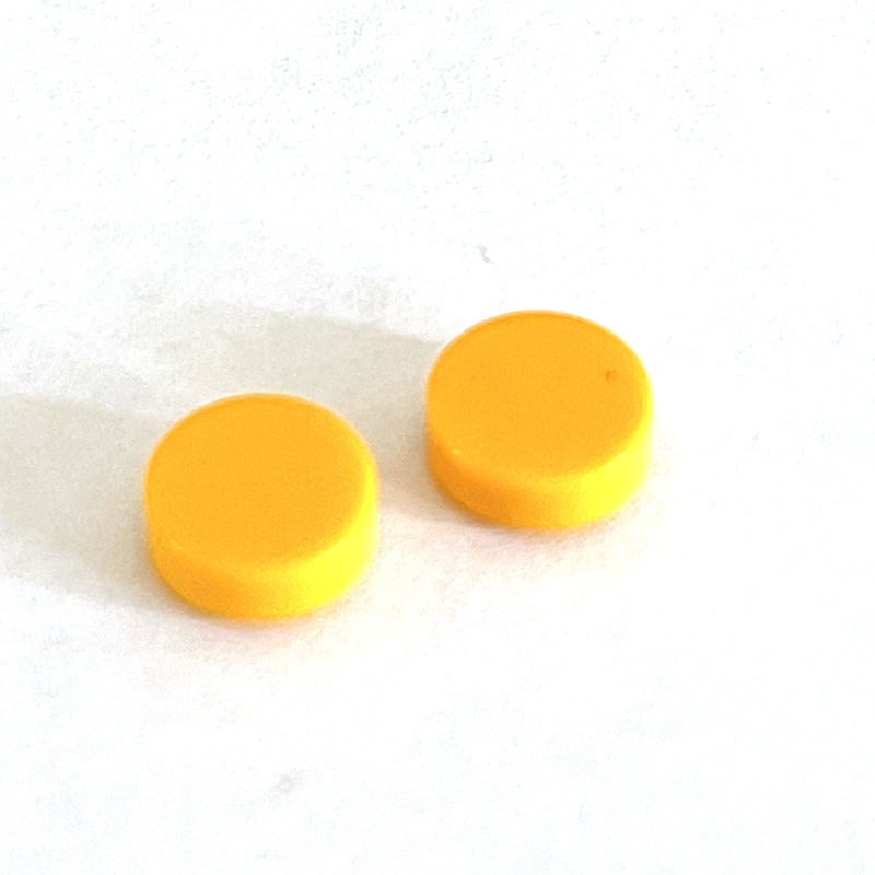 ディスク 1x1 ダークイエロー 1000g