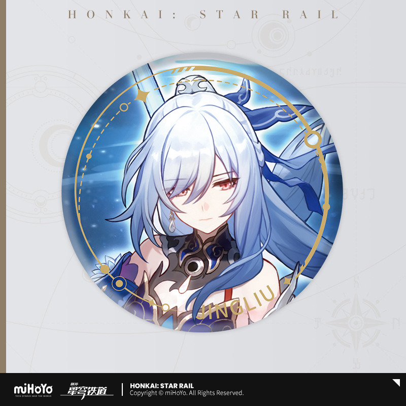 縦絵シリーズ バッジミラーフロー