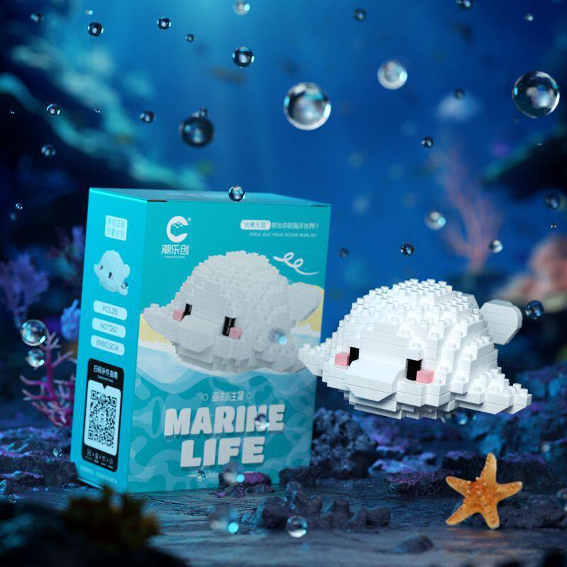 シロナガスクジラ215粒 (カラーボックス)