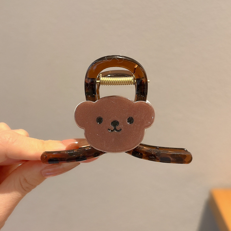 2#【ティーブラウン】中クマグリッパー-8cm