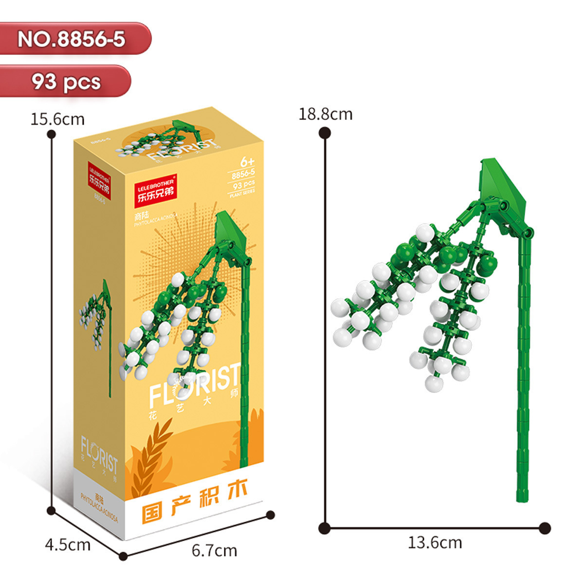 8856-5 ポリゴナム 93個 重量0.055KG 容積0.07