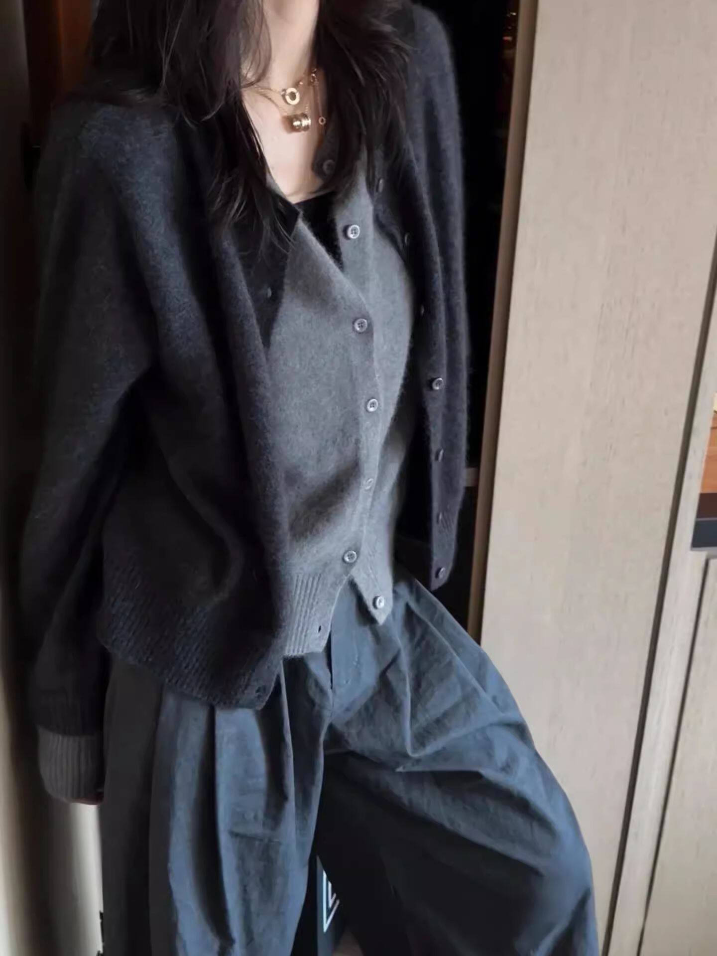 ダークグレー+ライトグレー