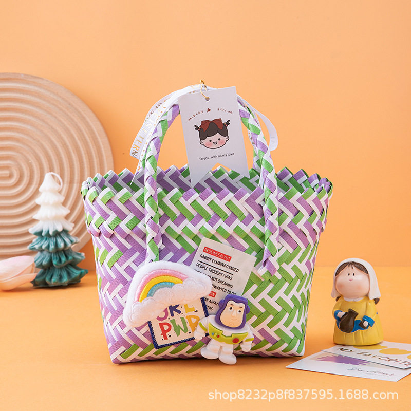 バス光年金 + カード + リボン + 空かご