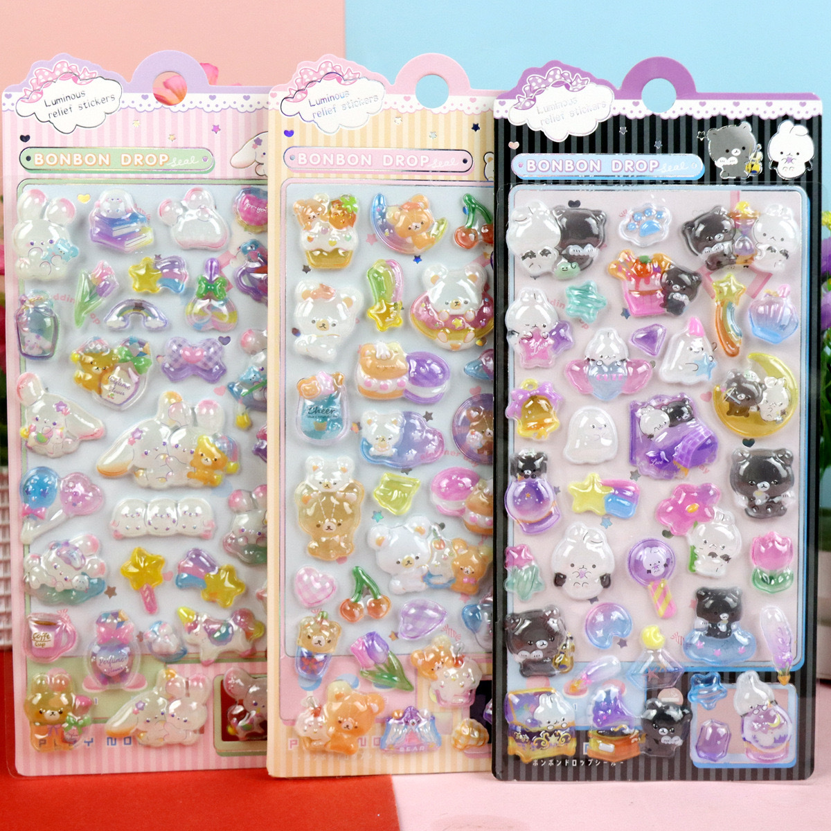 クマとウサギはランダムに配布されます