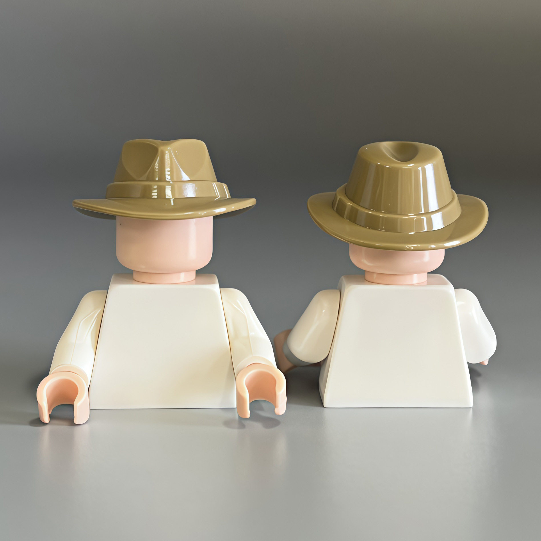 61506-カウボーイハット カーキ