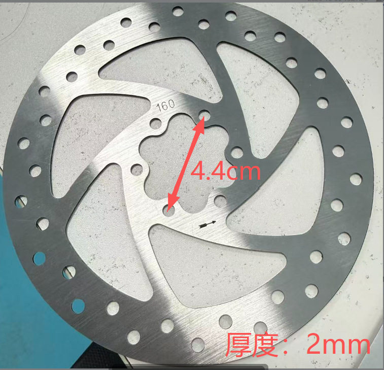160/33/2.0 6穴ディスクブレーキローター