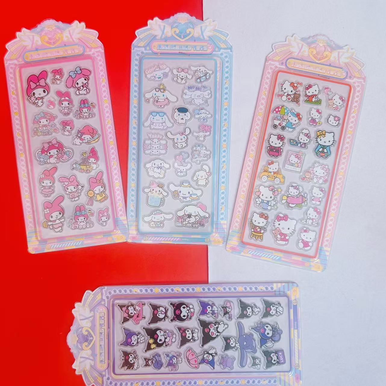 サンリオキャラクター アクリルステッカー
