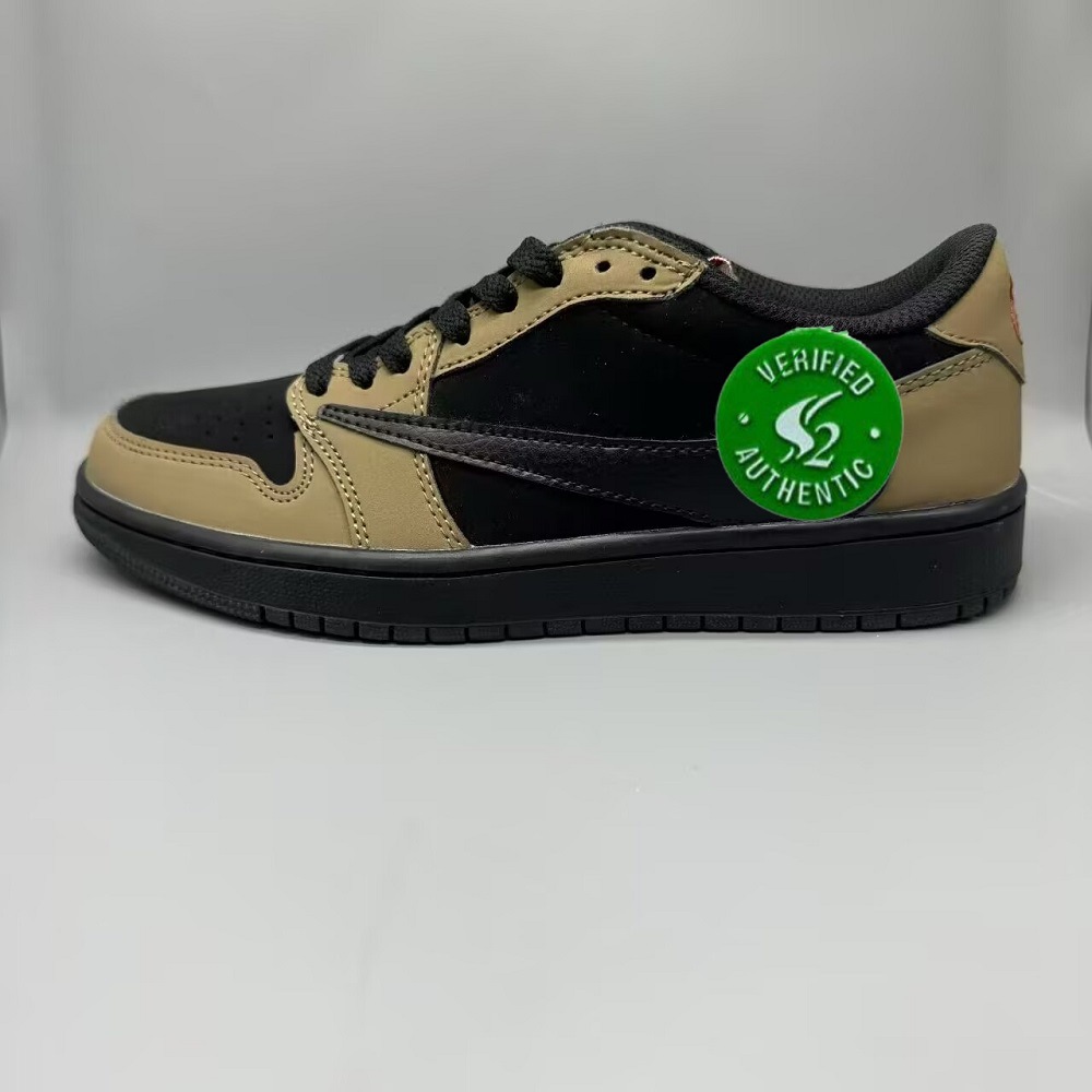 ロートップのブラウンとブラック