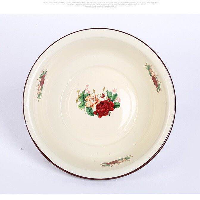 24厚いエナメル盆【一枚50個】