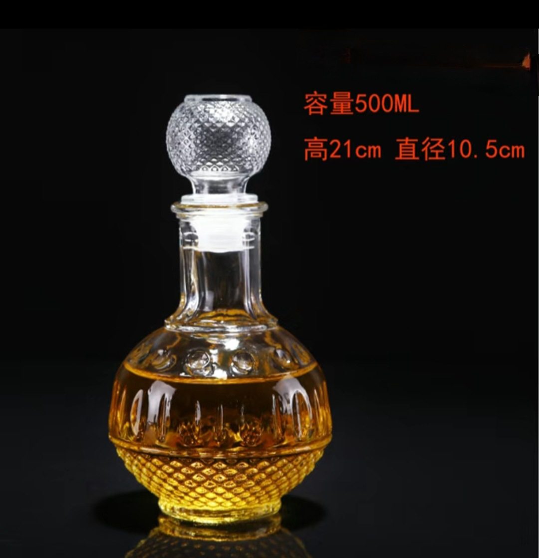 新しい500ml透明