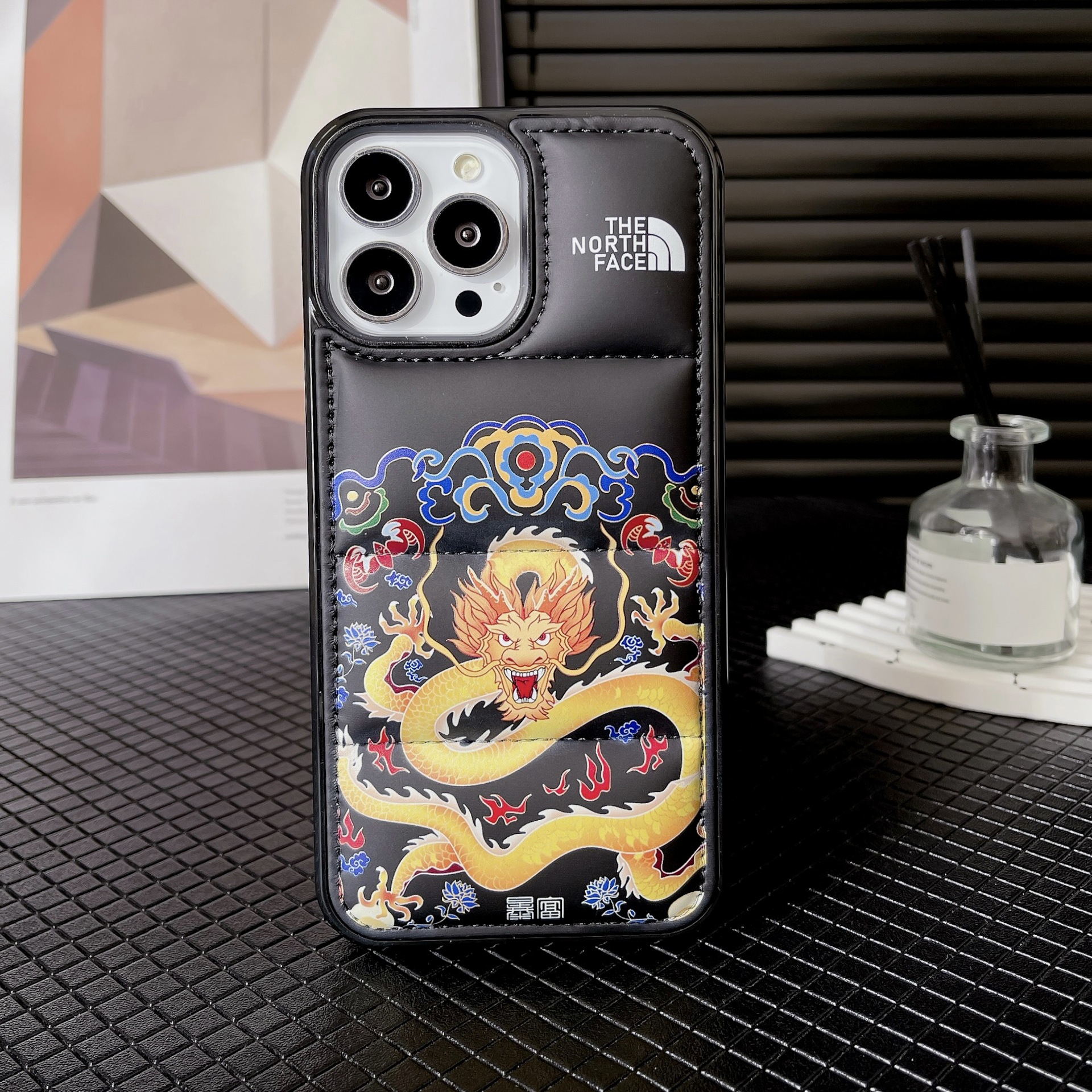 SJ大孔充綿ダウンジャケット-中国龍